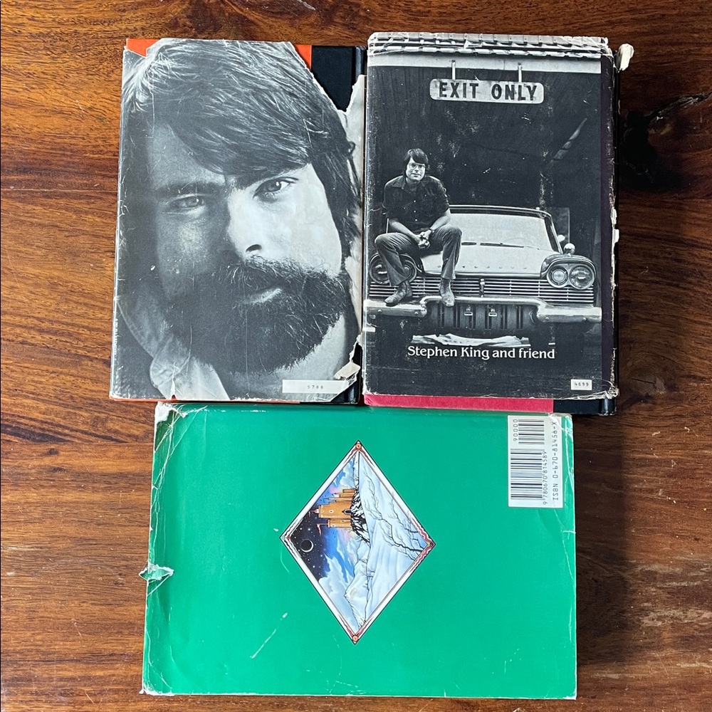 3 Stephen King Vintage Hardcover Books 80s - Christine, Cujo, Eyes of the Dragon - Picture 2 of 16